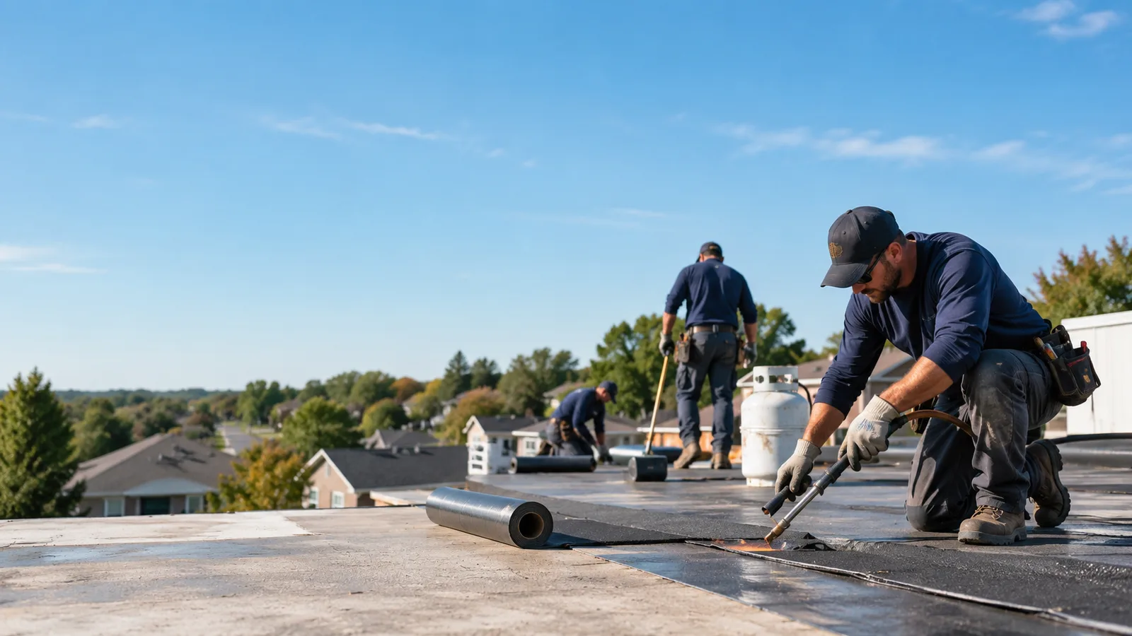 Flat Roof Leak Repair providers in Iona, MN